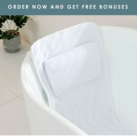 Full Body Bath Pillow By LuxeBath™ + Free Gifts