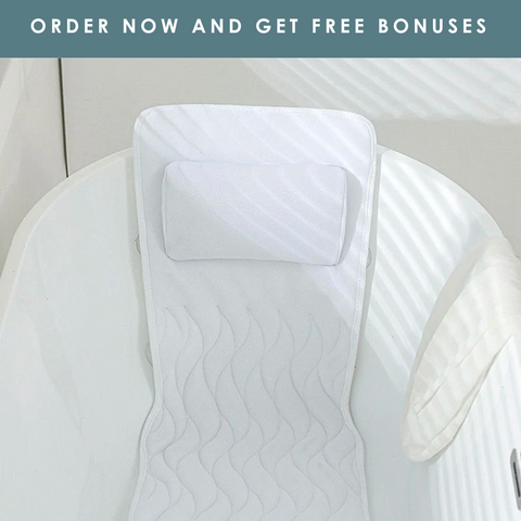 Full Body Bath Pillow By LuxeBath™ + Free Gifts