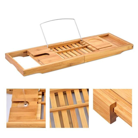 Bamboo Bath Bridge By LuxeBath™